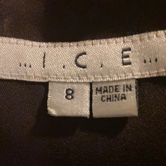 I.C.E Animal Print Wrap Dress. size8 - Picture 5 of 5